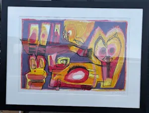 Geert Vrijdag - Titel: aartsparadijs mooi ingelijst! kopen? Bied vanaf 400!