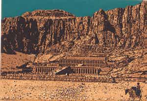 Simon Koene - Jongetje op ezeltje bij de tempel van Hatsjepsut verkocht voor € 25!