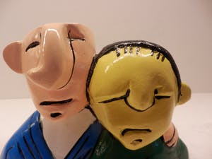 Herman Brood - Sculptuur van Kunsthars FOR EVER ---MET CERTIFICAAT!!! kopen? Bied vanaf 110!
