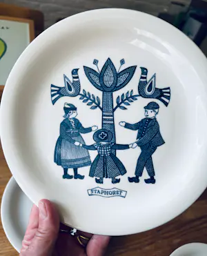De Sphinx - Set van 4 Vintage Royal Sphinx Maastricht ontbijtborden, 1960 kaufen? Bieten Sie von 35!