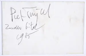 Piet Tuytel - Gemengde techniek en collage - Zonder titel - 30x40 cm - 1985 kopen? Bied vanaf 135!