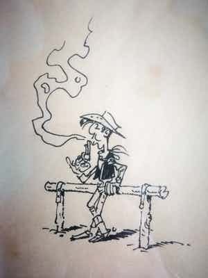 Morris - Lucky Luke verkocht voor € 299!