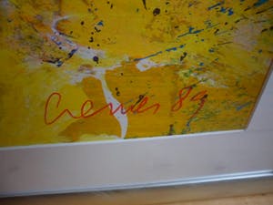 Jan Cremer - Litho. "Provence II". kopen? Bied vanaf 225!