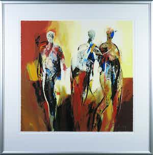 Peter Meijer - Zeefdruk, Son of a beach - Ingelijst verkocht voor € 1!