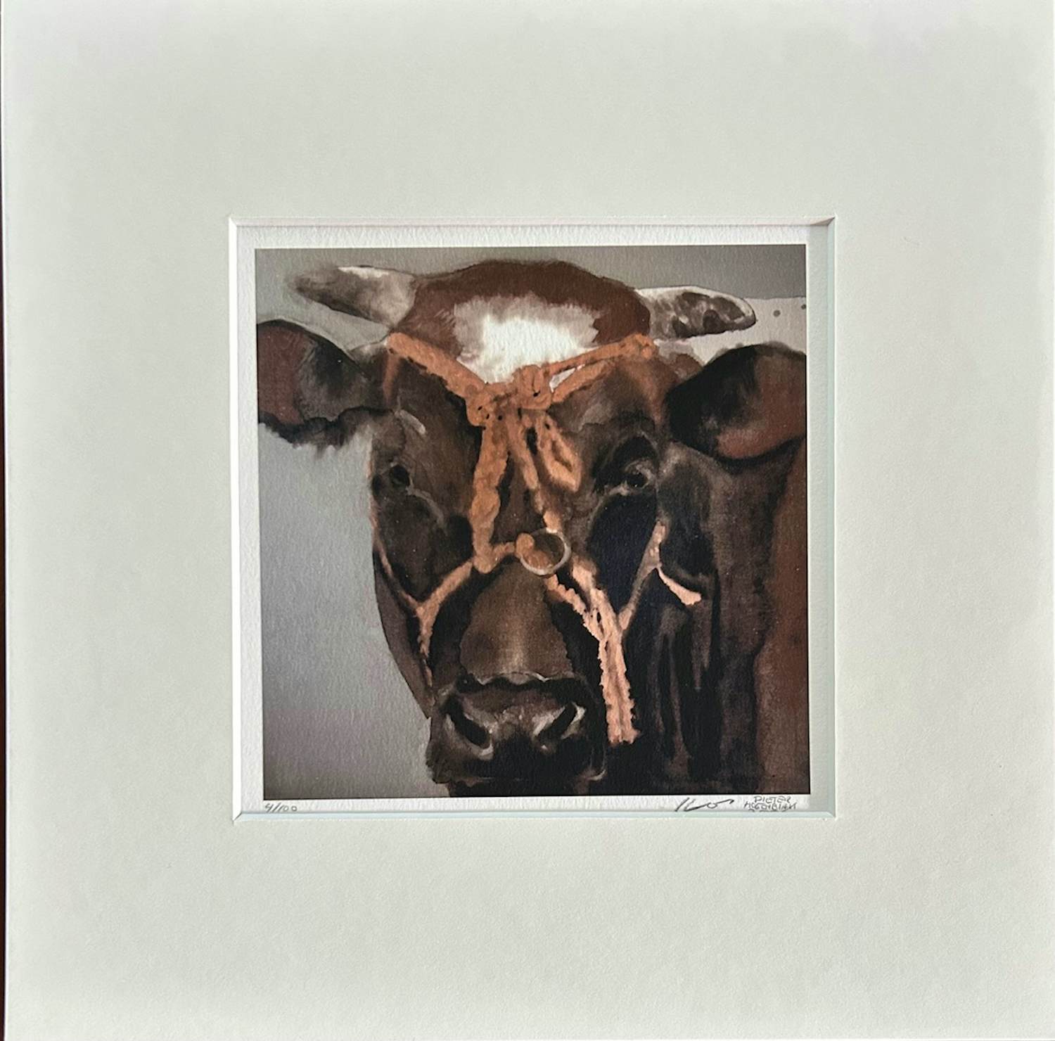 Buy Pieter Hogenbirk - Koeienkoppen? Bid from 39!