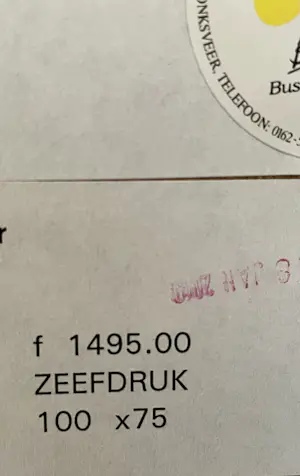 Buy Jan Cremer - Zeefdruk - Nr. 9 - Tulpen 1 - Ingelijst? Bid from 225!