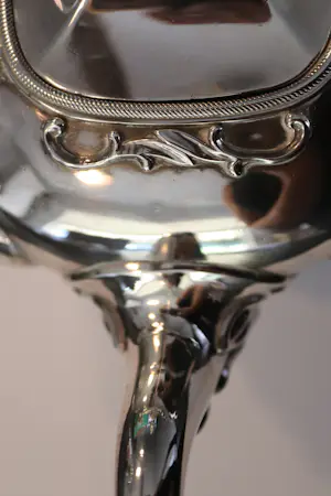 Antieke zilveren theepot, Bonebakker & Zoon Amsterdam, 1817-1825 kopen? Bied vanaf 1250!