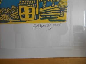 Corneille - La vie est belle- Lithografie-oplage 75 ex-2001 kopen? Bied vanaf 280!