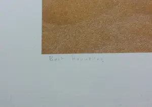 Bert Houweling - Foto, Scheveningen rode deur - Ingelijst kopen? Bied vanaf 50!