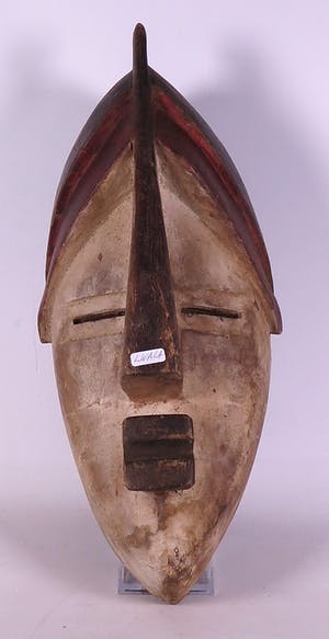 Lwalwa - Masker van hout met vierkante mond kopen? Bied vanaf 1!