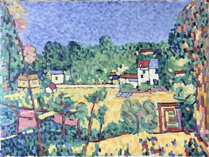 Jan Willem Versteeg - Paysage de banlieue kopen? Bied vanaf 19!