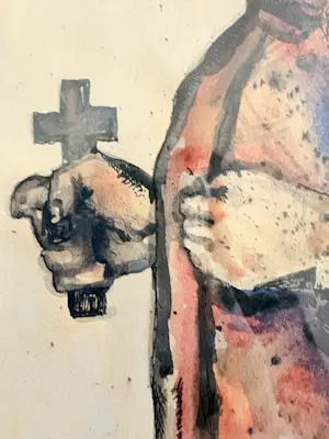 Lucebert - Unique Early Cobra Work - signed, 1949 kopen? Bied vanaf 2500!