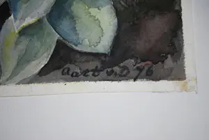 Buy Aart van Dobbenburgh - zeldzame aquarel van 4 rozen? Bid from 250!