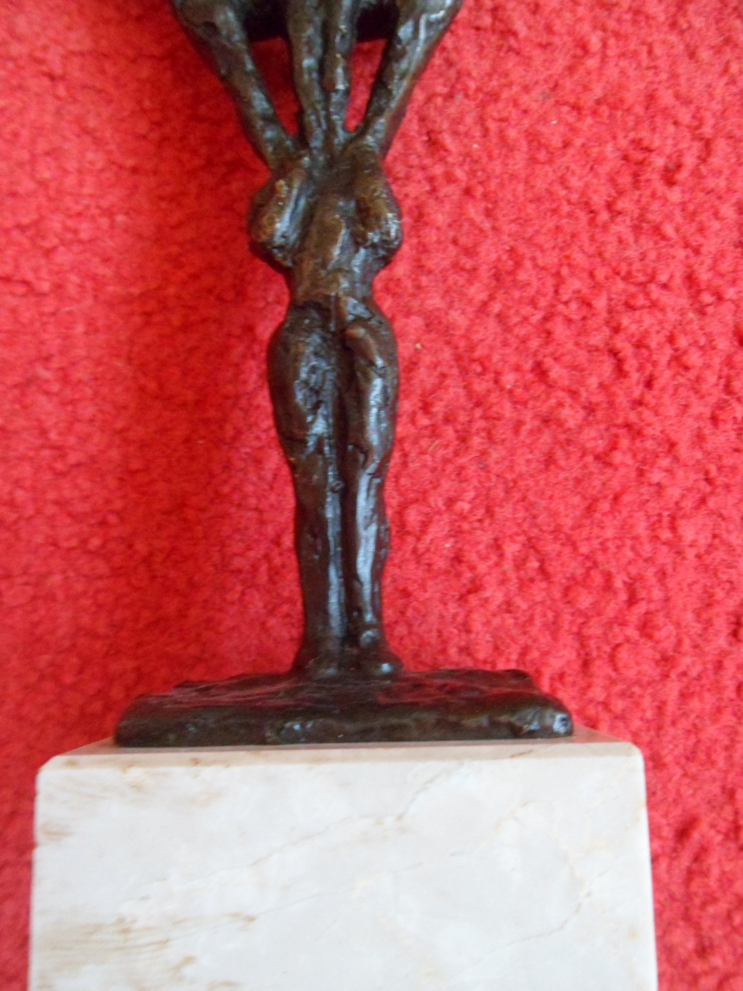 John Bier - De acrobaten.Brons beeld.Inclusief sokkel. kopen? Bied vanaf 115!