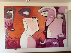 Harry van Gestel - Een magnifiek doek van Harry van Gestel (2x3m) kopen? Bied vanaf 7500!