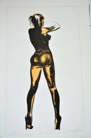 Allen Jones - Sugar, 1971, handsigniert verkocht voor € 1500!