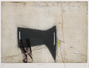 Javier Roz - Ets/aquatint en fotocollage, Pligues I - Ingelijst kopen? Bied vanaf 60!