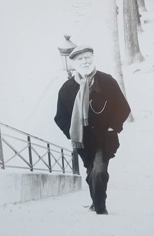 Corneille - Fotoportret Seine kade Parijs Nico Koster. kopen? Bied vanaf 1!
