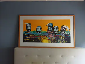 Herman Brood - Five indians (zeer groot) kopen? Bied vanaf 695!