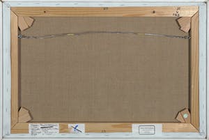 Paul Overhaus - Olieverf op doek, Zonder titel - Ingelijst kopen? Bied vanaf 1!