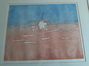 Jan Montyn - Kleurets op papier, Titel, Manilla - Ingelijst kopen? Bied vanaf 70!