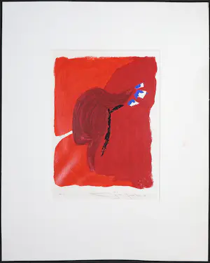 Gerard Bijnens - Zeefdruk, Abstracte compositie kopen? Bied vanaf 1!