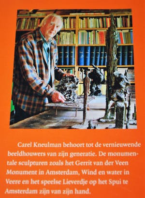Carel Kneulman - het Lieverdje - brons - hoogte 16.5 cm - incl. kunstboek kopen? Bied vanaf 275!