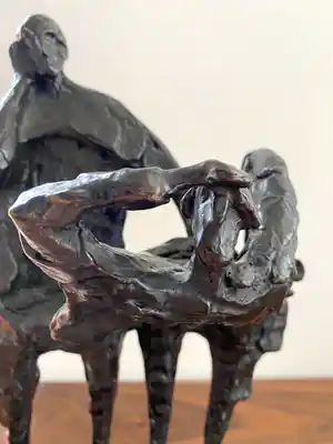 Hans Blank - Urker echtpaar No.1. verkocht voor € 100!