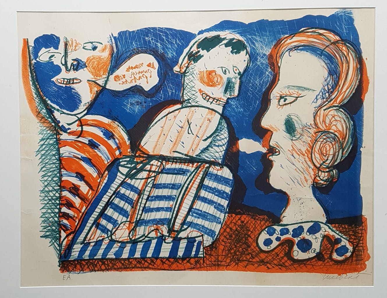 Lucebert - Litho op papier kopen? Bied vanaf 250!