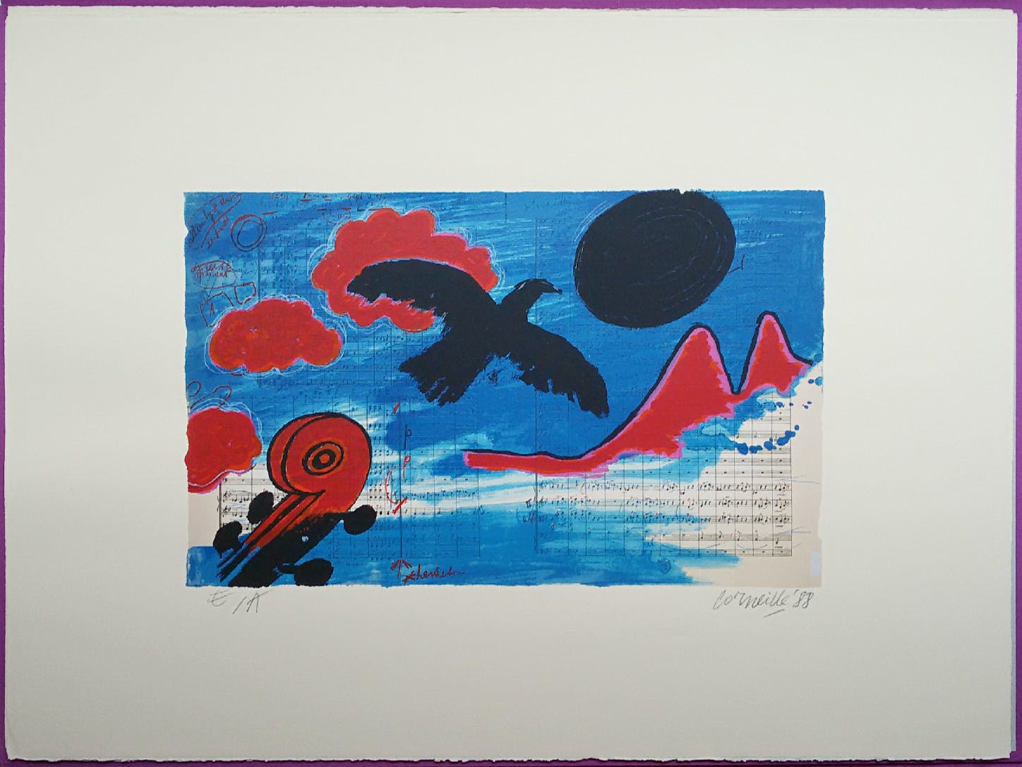 Corneille - Complete “100 jaar Concertgebouw” portfolio met 6 zeefdrukken kopen? Bied vanaf 1000!