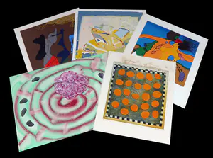Jules Bekker - en andere! - Lot van 10 werken op papier kaufen? Bieten Sie von 1!