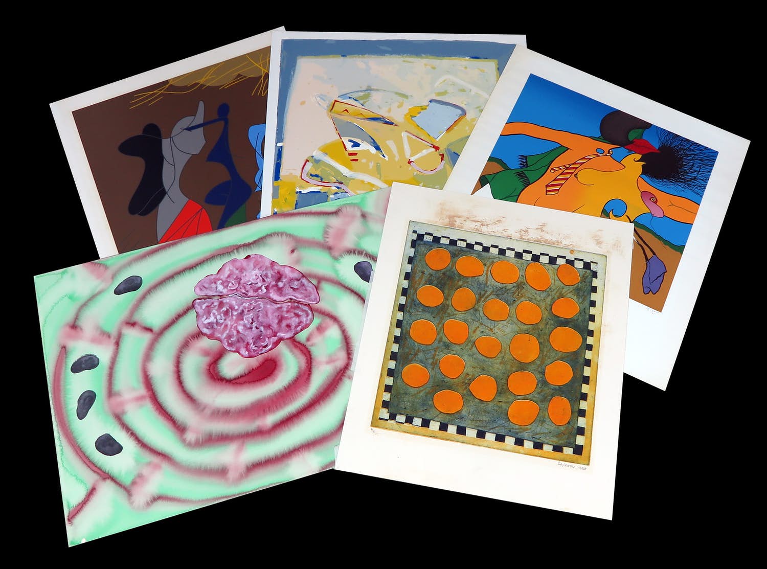 Jules Bekker - en andere! - Lot van 10 werken op papier kopen? Bied vanaf 1!