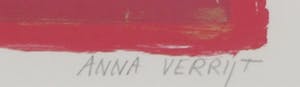 Anna Verrijt - Zeefdruk, Scraps III - Ingelijst kopen? Bied vanaf 1!