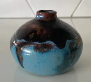 Adrien Delpayrat - Miniatuur vaasje met prachtig glazuur kopen? Bied vanaf 50!