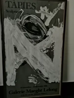 Antoni Tapies - originele lithografische affiche Galerie Maeght kopen? Bied vanaf 50!
