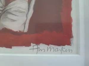 Ans Markus - Zelfportret met wit masker kopen? Bied vanaf 95!