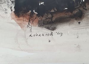 Louis Vorkink - Gemengde techniek kopen? Bied vanaf 45!