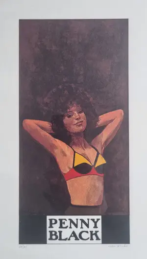 Peter Blake - Wrestlers- 'Penny Black kopen? Bied vanaf 425!
