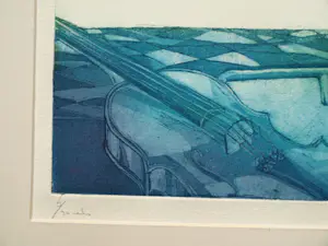 Marlies Knops - Ingelijste ets , Vlinders & Violen – nr. 6 van 30 ex. - 1988 kopen? Bied vanaf 1!