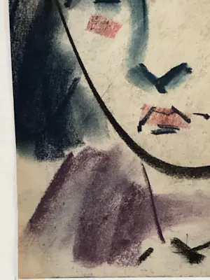 Hans van Ieperen - Twee portretten in pastel kopen? Bied vanaf 150!