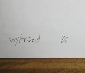 Wybrand Ganzevoort - Handsgesigneerde Zeefdruk - 1965 kopen? Bied vanaf 60!