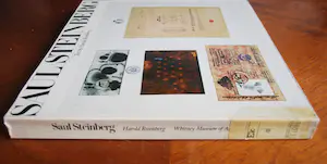 Saul Steinberg - 2x: boek & lithografische expo-affiche voor Galerie Maeght 1970 (ingelijst) kopen? Bied vanaf 75!