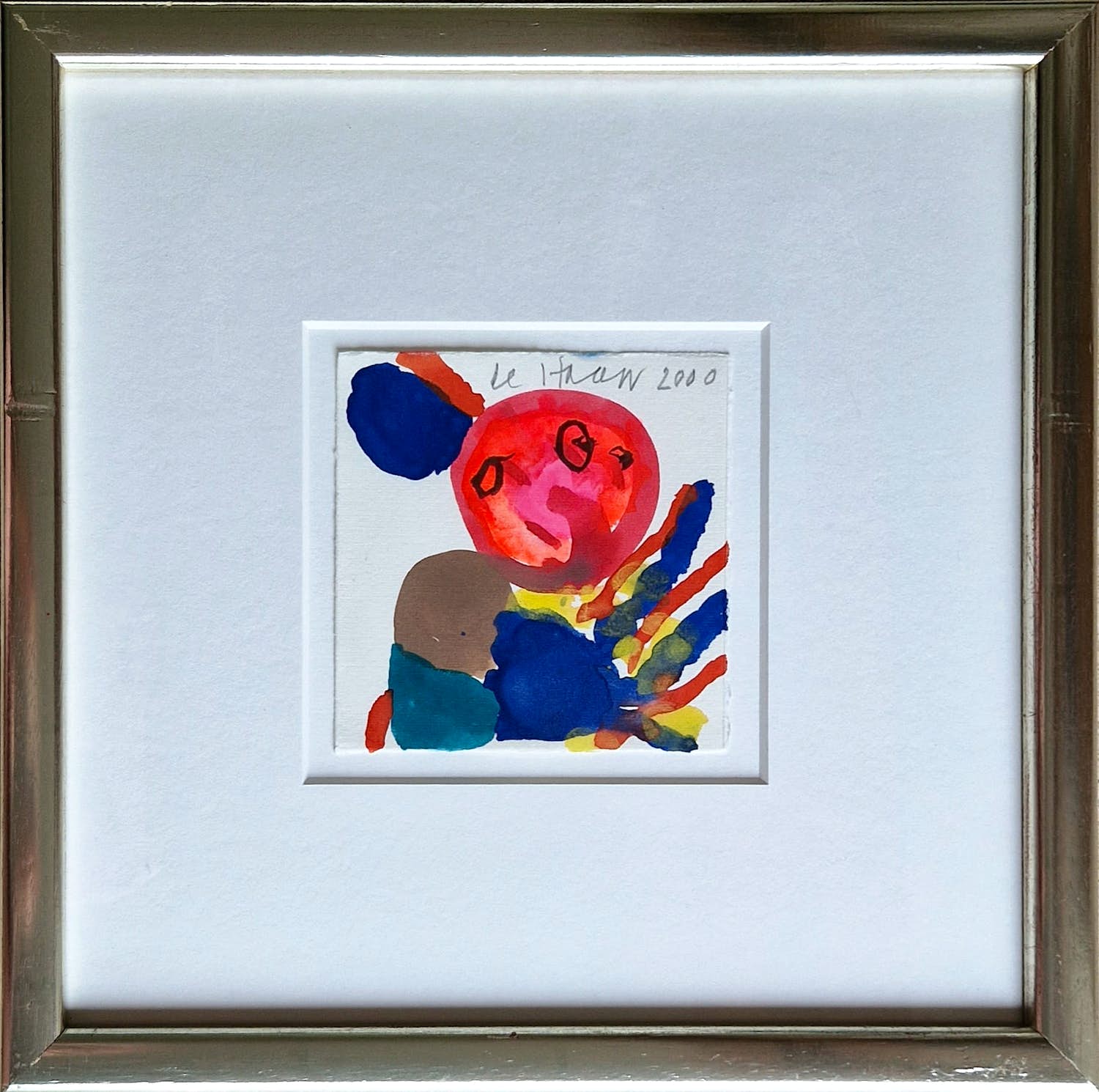 Jurjen de Haan - Aquarel - 2000 - ingelijst verkocht voor € 80!