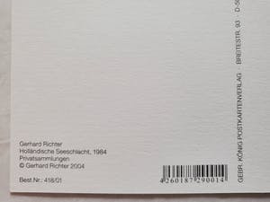 Gerhard Richter - Holländische Seeschlacht, signiert kaufen? Bieten Sie von 330!