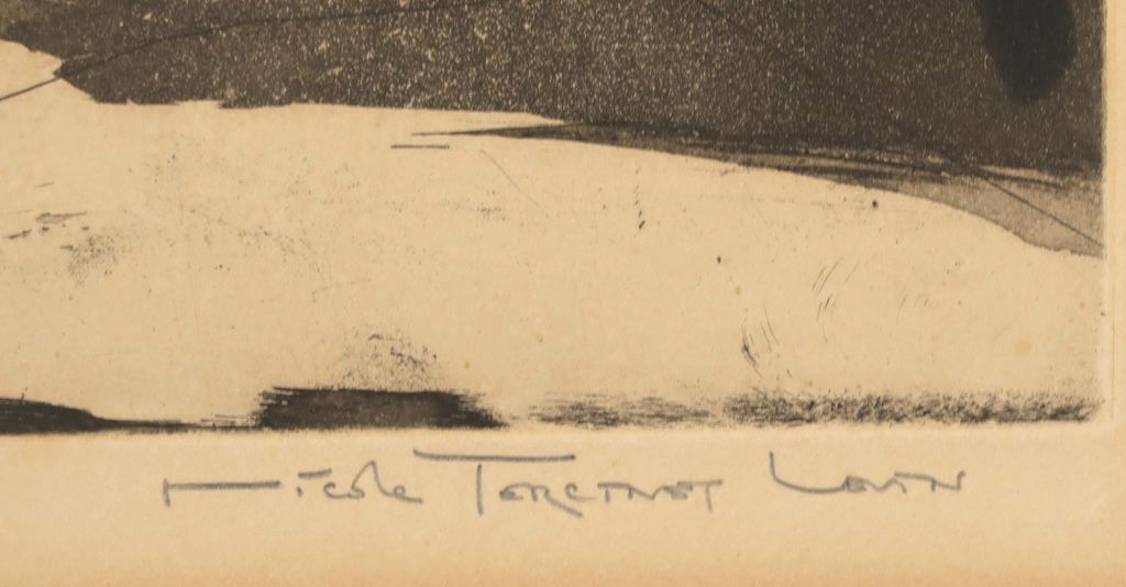 Nicole Tercinet Levin - Aquatint, Arrive L'Hiver kopen? Bied vanaf 1!