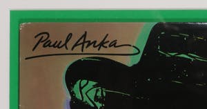 Andy Warhol - Paul Anka & The Painter - Handgesigneerd album - Ingelijst kopen? Bied vanaf 1!