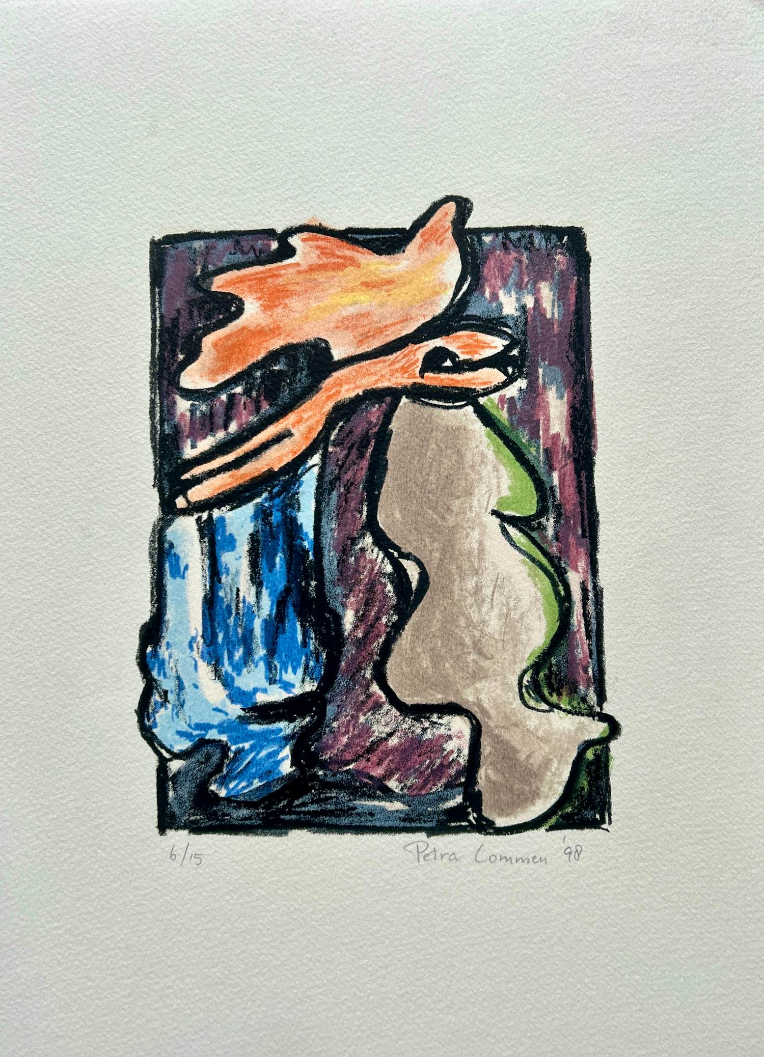 Petra Lommen - Zonder titel verkocht voor € 35!