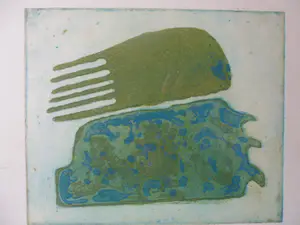 Lily Corver - Ets en aquatint, Zonder titel - Ingelijst kopen? Bied vanaf 30!