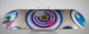 Takashi Murakami - Limited edition skatedeck met bloementekening en signatuur kopen? Bied vanaf 1!
