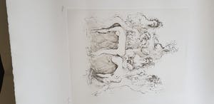 Leonor Fini - Croquis: Diner kopen? Bied vanaf 40!